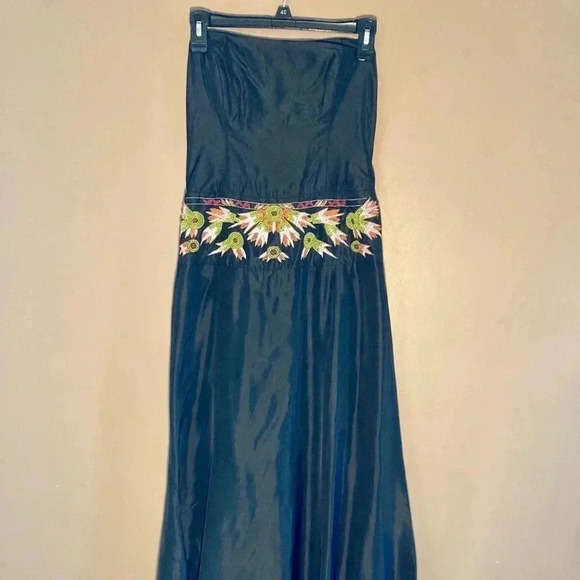 Nicole Miller  collection strapless black dress - Picture 1 of 4